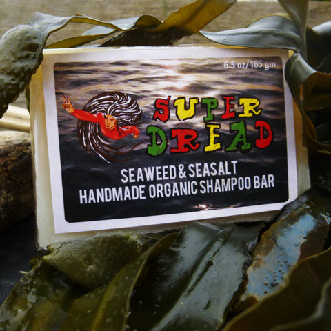 Super Dread Seaweed and Seasalt Dreadlock Shampoo Bar