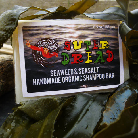 Super Dread Seaweed and Seasalt Dreadlock Shampoo Bar