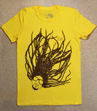 Super Dread Natty Dreadlocks T-Shirt - Yellow